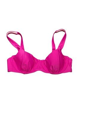 Kona Sol Women’s Underwire Swim Top - Hot‎ Pink, Size L (12-14) NEW